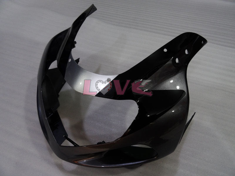 Factory Style - Black Silver Fairings and Bodywork For 2000-2002 GSX-R1000 #LF4147
