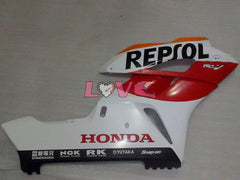 Repsol - Orange White Matte Fairings and Bodywork For 2004-2005 CBR1000RR #LF4404