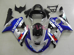 Factory Style - Blue Black Fairings and Bodywork For 2000-2002 GSX-R1000 #LF6111