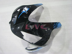 Customize - White Black Fairings and Bodywork For 2003-2004 CBR600RR #LF4469