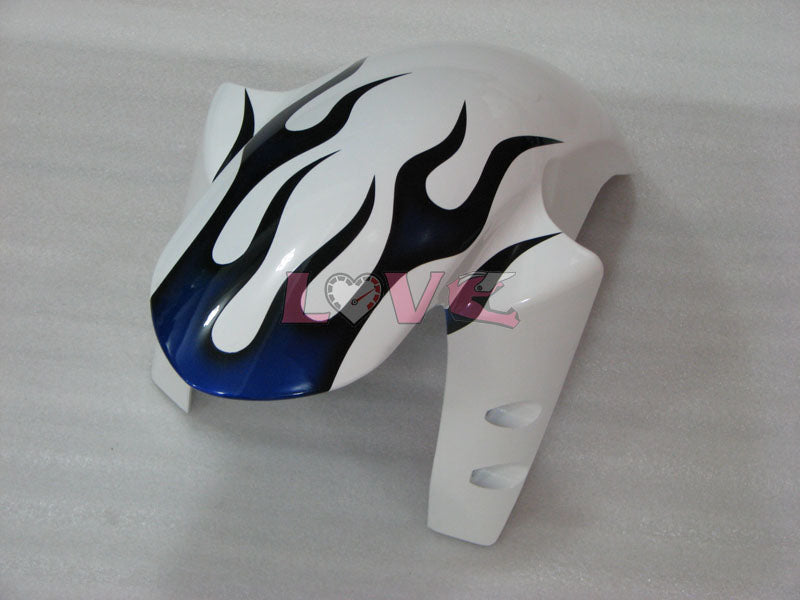 Customize - Blue White Fairings and Bodywork For 2004-2006 YZF-R1 #LF3696