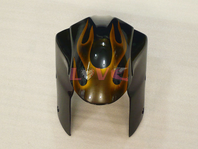 Flame - Black Brown Fairings and Bodywork For 2004-2005 NINJA ZX-10R #LF6319