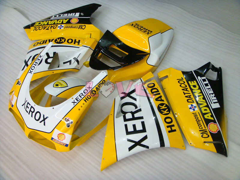 Xerox - Yellow White Black Fairings and Bodywork For 1994-1998 916 #LF3159
