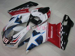 Xerox - Red White Fairings and Bodywork For 2008-2013 848 #LF3141