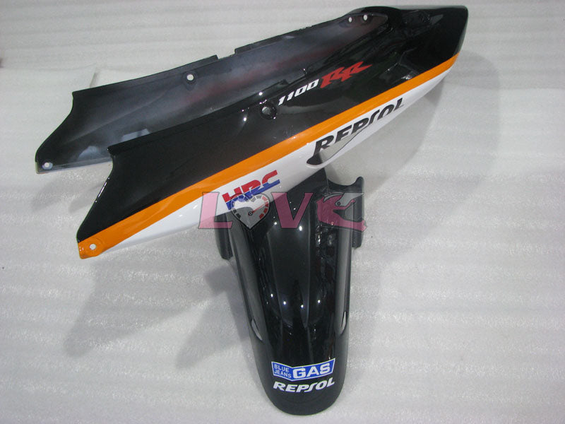 Repsol - Red Black Fairings and Bodywork For 1996-2007 CBR1100XX #LF4308