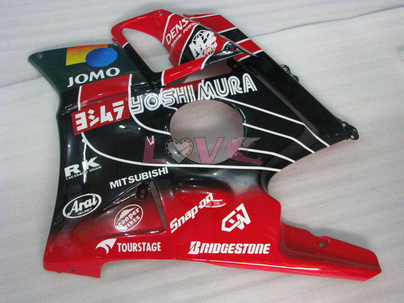 JOMO - Red Black Fairings and Bodywork For 1991-1994 CBR600F2 #LF4540