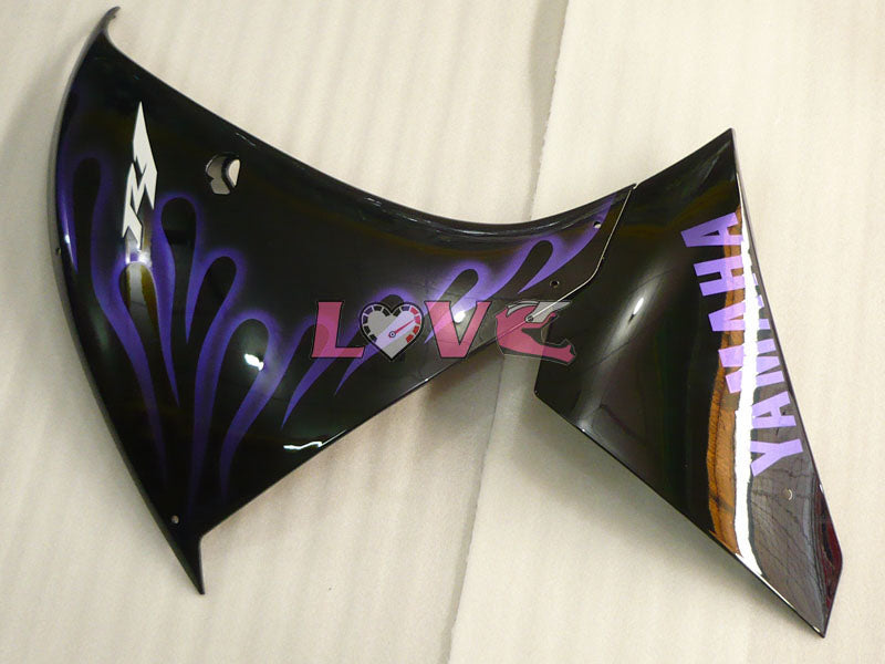 Flame - Purple Black Fairings and Bodywork For 2009-2011 YZF-R1 #LF6941