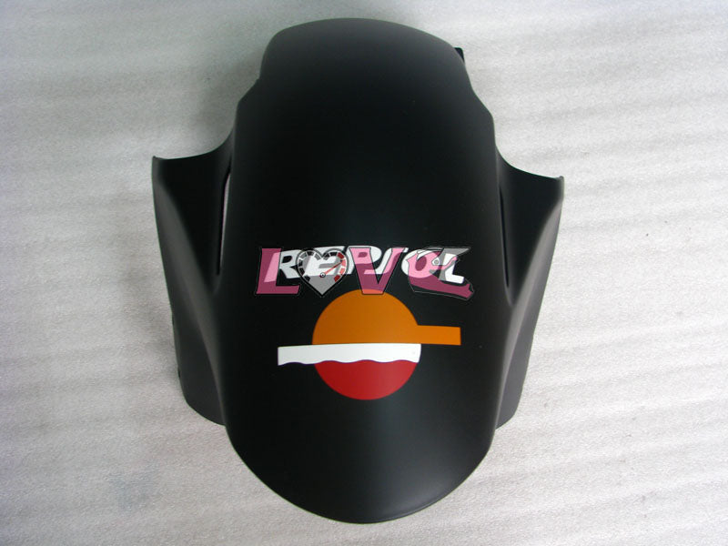 Rossi - Orange Black Matte Fairings and Bodywork For 2004-2005 CBR1000RR #LF7286