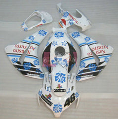 Nastro Azzurro - White Black Fairings and Bodywork For 2008-2011 CBR1000RR #LF7127
