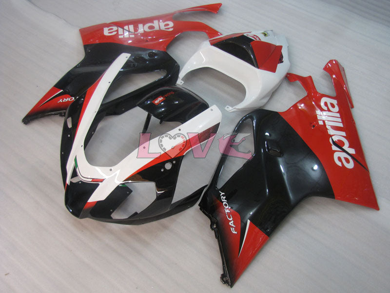 Factory Style - Red Black Fairings and Bodywork For 2004-2009 RSV 1000 R #LF5458