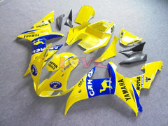 Camel MOTUL - Yellow Blue Fairings and Bodywork For 2005 YZF-R6 #LF5277