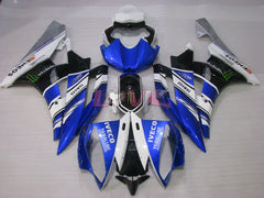 Monster - Blue White Black Fairings and Bodywork For 2006-2007 YZF-R6 #LF3455