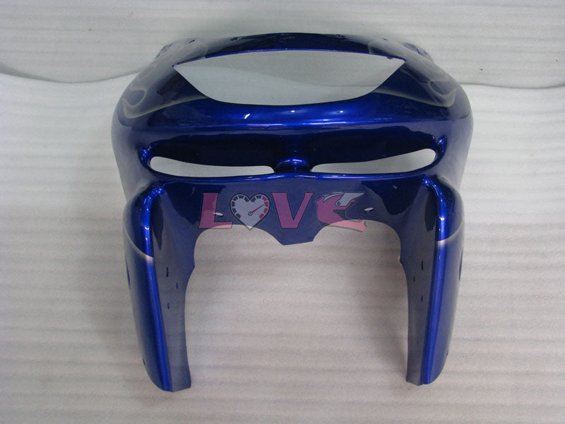 Flame - Blue Silver Fairings and Bodywork For 1998-1999 NINJA ZX-9R #LF4939