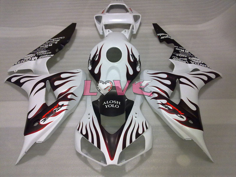 Flame - Cyan Fairings and Bodywork For 2006-2007 CBR1000RR #LF4358