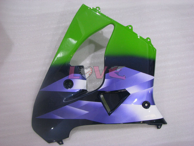Factory Style - Green Purple Black Fairings and Bodywork For 1998-1999 NINJA ZX-9R #LF3277