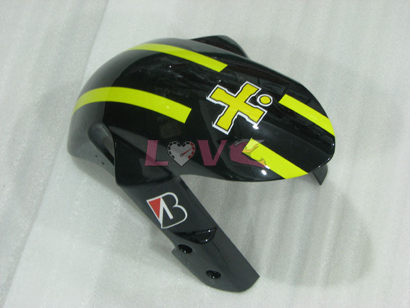 Rizla+ - Yellow Black Fairings and Bodywork For 2006-2007 GSX-R750 #LF4018