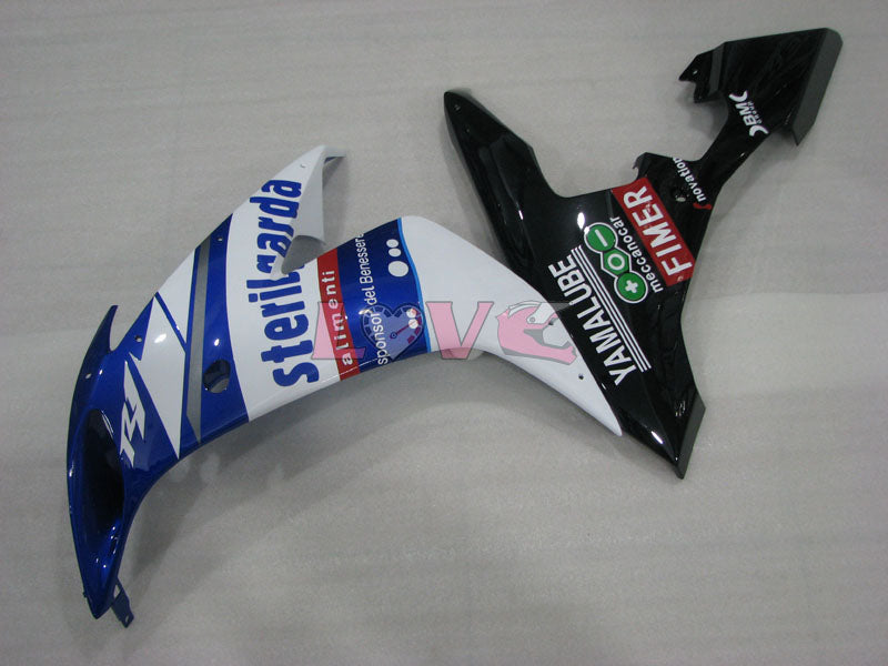 Sterilgarda - Blue White Black Fairings and Bodywork For 2004-2006 YZF-R1 #LF3693