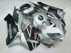 Factory Style - Black Silver Fairings and Bodywork For 2005-2006 CBR600RR #LF4425