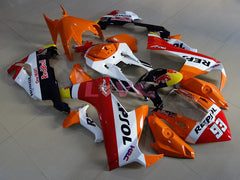 Repsol - Red Orange Fairings and Bodywork For 2017-2020 CBR1000RR #LF7869