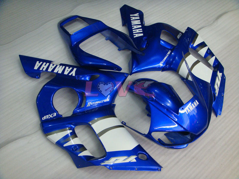 Factory Style - Blue White Fairings and Bodywork For 1998-2002 YZF-R6 #LF6821