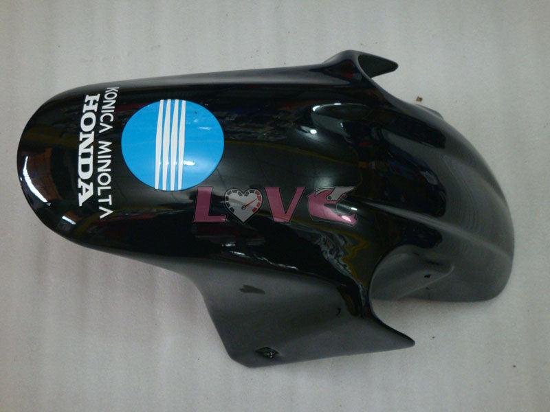 Konica Minolta - White Black Fairings and Bodywork For 2004-2007 CBR600F4i #LF7618
