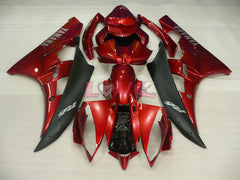 Factory Style - Red Black Fairings and Bodywork For 2006-2007 YZF-R6 #LF3473