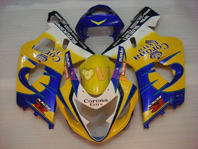 Corona - Yellow Blue Fairings and Bodywork For 2004-2005 GSX-R750 #LF6597