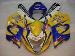 Corona - Yellow Blue Fairings and Bodywork For 2004-2005 GSX-R750 #LF6597