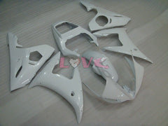 Factory Style - White Fairings and Bodywork For 2003-2004 YZF-R6 #LF6908