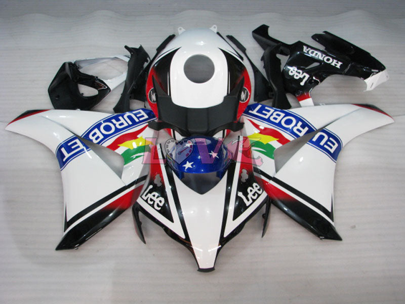 Eurobet Lee - White Black Fairings and Bodywork For 2008-2011 CBR1000RR #LF7133