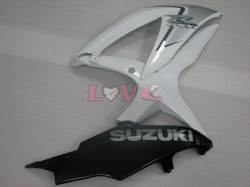 Factory Style - White Grey Fairings and Bodywork For 2008-2010 GSX-R750 #LF3907