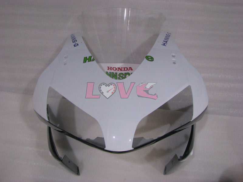 HANN Spree - White Black Fairings and Bodywork For 2003-2004 CBR600RR #LF5398