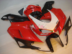 Factory Style - Red White Black Fairings and Bodywork For 2009-2011 1198 #LF3113