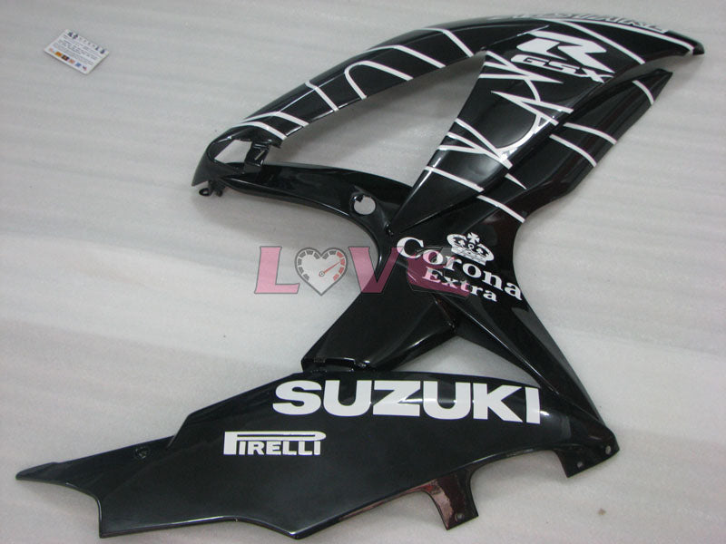 Corona - Black Fairings and Bodywork For 2008-2010 GSX-R600 #LF3948
