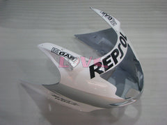 Repsol - White Silver Fairings and Bodywork For 1996-2007 CBR1100XX #LF4314