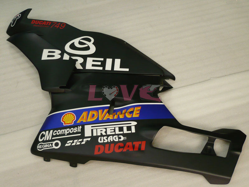 BREIL - Blue White Black Fairings and Bodywork For 2003-2004 749 #LF3225