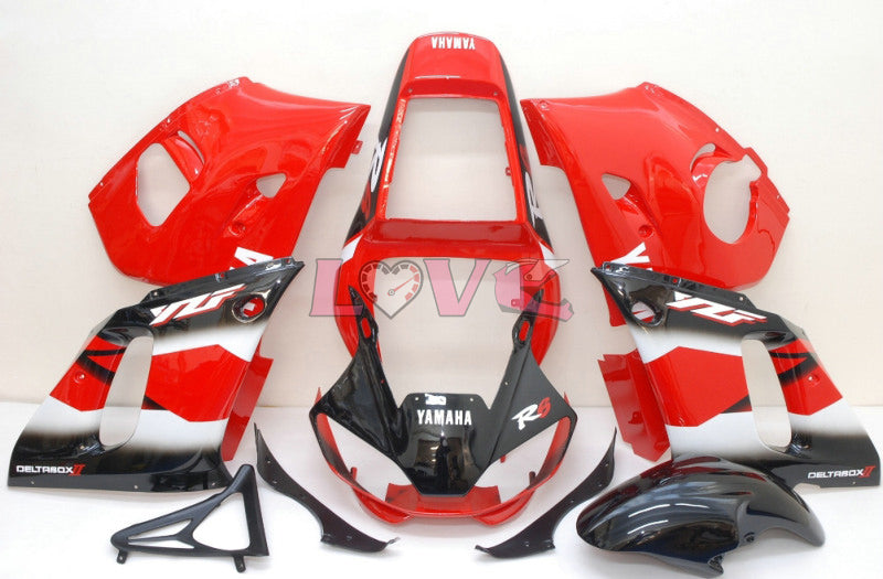 Factory Style - Red Black Fairings and Bodywork For 1998-2002 YZF-R6 #LF6819