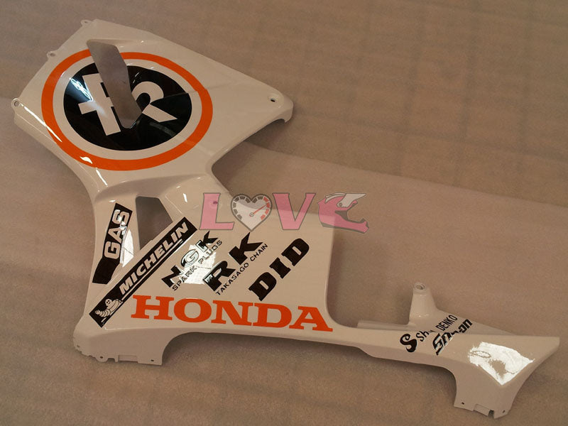 MICHELIN RK Repsol - White Fairings and Bodywork For 2005-2006 CBR600RR #LF4423