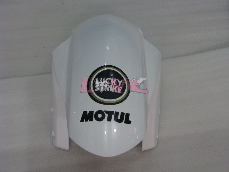 Lucky Strike - White Black Fairings and Bodywork For 2003-2004 GSX-R1000 #LF6022