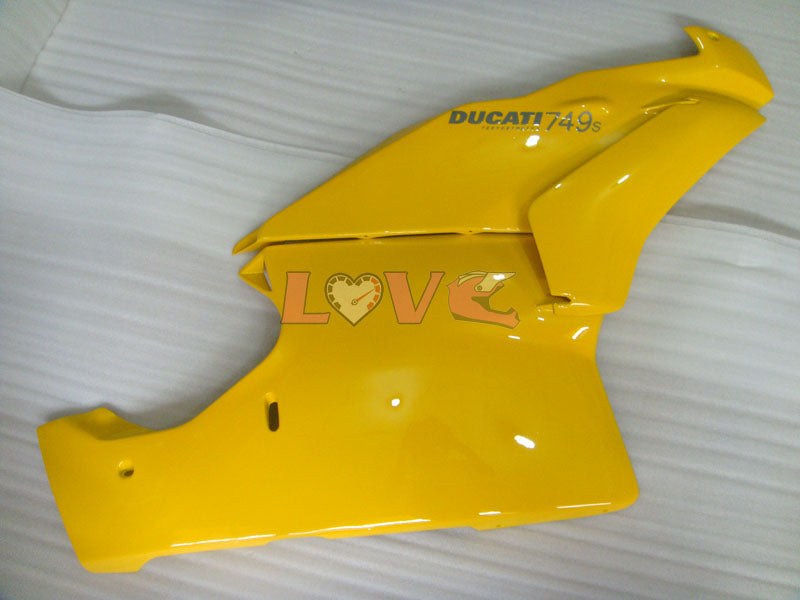 Factory Style - Yellow Fairings and Bodywork For 2003-2004 749 #LF5748