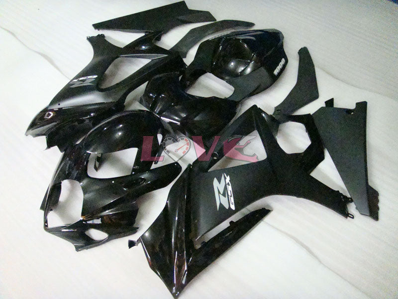 Factory Style - Black Matte Fairings and Bodywork For 2007-2008 GSX-R1000 #LF3819