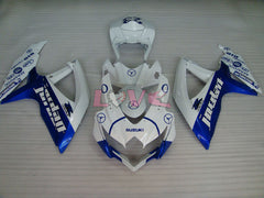 Jordan - Blue White Fairings and Bodywork For 2008-2010 GSX-R750 #LF6390