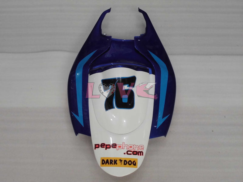 MOTUL - Blue White Fairings and Bodywork For 2006-2007 GSX-R750 #LF4006