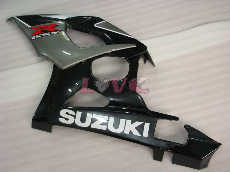 Factory Style - Black Silver Fairings and Bodywork For 2005-2006 GSX-R1000 #LF5828