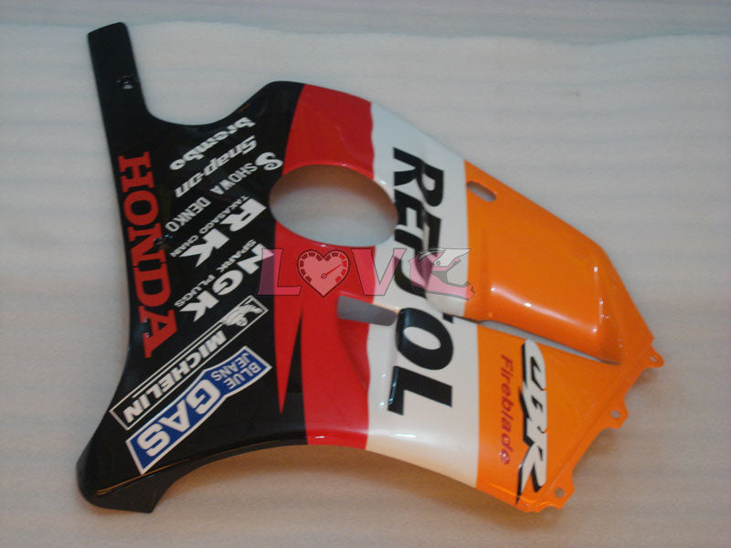 Repsol - Red Orange Fairings and Bodywork For 1990-1994 CBR250RR #LF4978