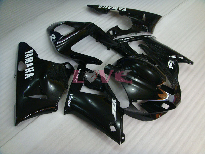 Factory Style - Black Fairings and Bodywork For 2000-2001 YZF-R1 #LF3623
