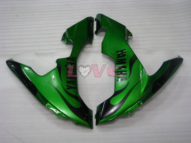 Factory Style - Green Black Fairings and Bodywork For 2004-2006 YZF-R1 #LF3706