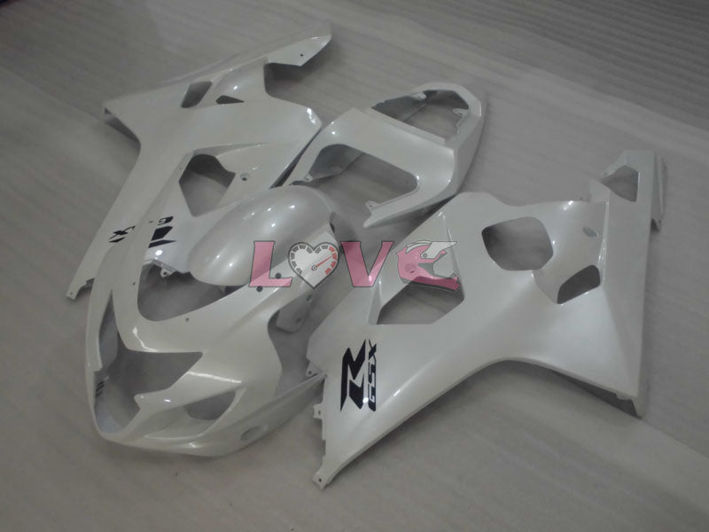 Factory Style - White Fairings and Bodywork For 2004-2005 GSX-R750 #LF4082
