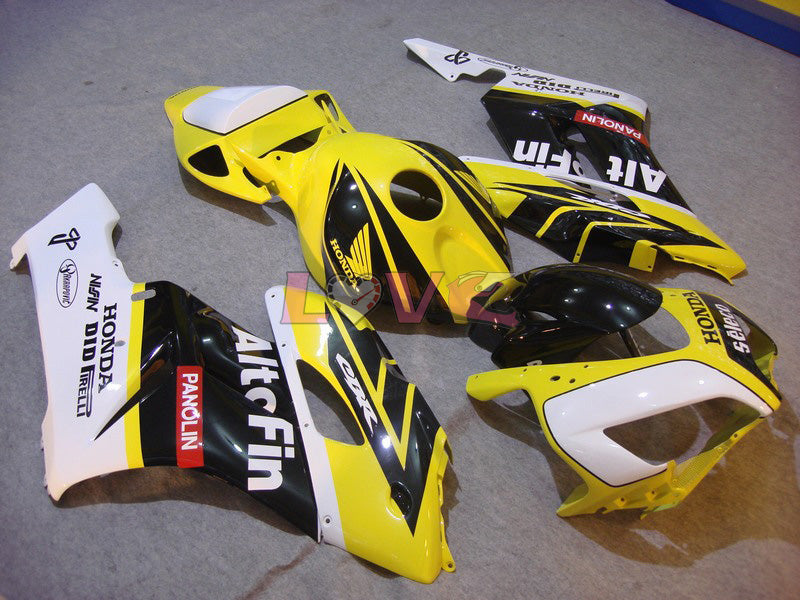 PIRELLI - Yellow Black Fairings and Bodywork For 2004-2005 CBR1000RR #LF7307