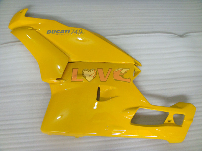 Factory Style - Yellow Fairings and Bodywork For 2003-2004 749 #LF5748